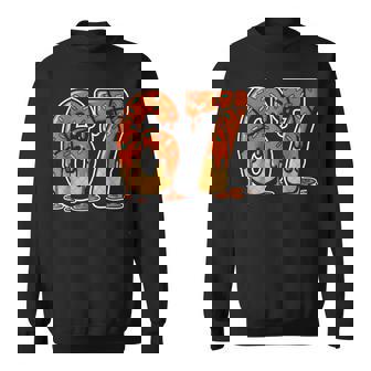 67 Ice Cream Drip Basketball Gen Alpha Slang Six Seven Meme Sweatshirt | Mazezy