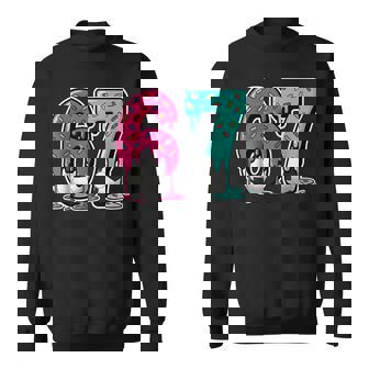 67 Ice Cream Drip Soccer Gen Alpha Slang Six Seven Meme Sweatshirt | Mazezy