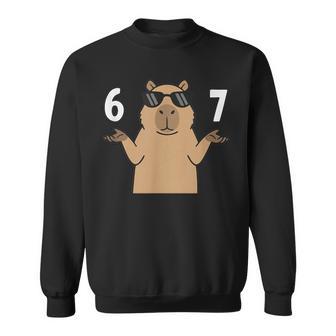 67 Meme Capibara Camisa 6 7 Gesto De La Mano Argot Niñoseisiete Camisa de entrenamiento - Regaloses