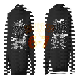 67 Meme Halloween Haunted- Ghost And Pumpkin Halloween Sweatshirt | Mazezy