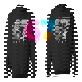 67 Meme Ice Cream Drip Six Seven Gen Alpha Slang 6 7 Sweatshirt | Mazezy