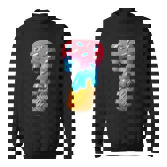 67 Meme Matching Couple Halloween Costume Ice Cream 7 Seven Sweatshirt | Mazezy