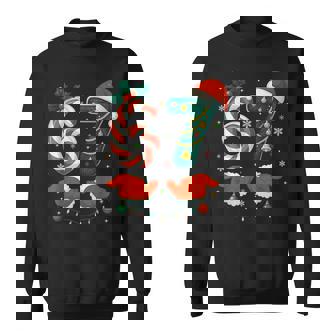 67 Six Seven 6 7 Meme Xmas Custome Couple Christmas Matching Sweatshirt - Thegiftio