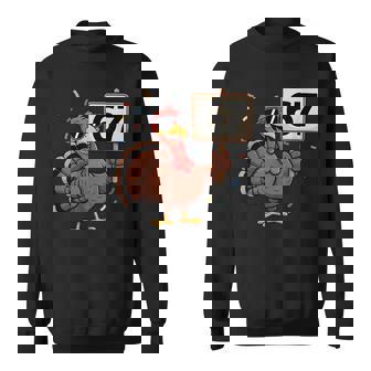 67 Thanksgiving Turkey 6 7 Middle School Thanksgiving Sweatshirt | Mazezy