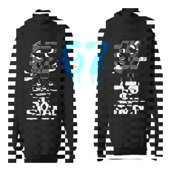 67 シックスセブン 6-7 Gen Alpha イタリアンブレインロットゲームミーム スウェットシャツ - Kawaiitshirt