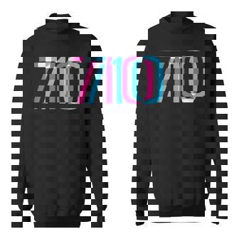 710 オイルダビング420 トリッピーグリッチ スウェットシャツ - Kawaiitshirt