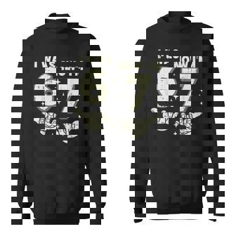 7歳の誕生日 I Was 6 Now Im 7歳 シックスセブン ミーム キッズ スウェットシャツ - Kawaiitshirt