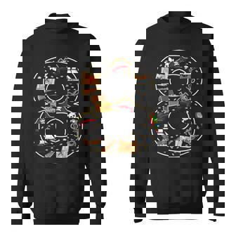 8º Cumpleaños 8 Años Pirata Niños Niñas Calavera Camisa de entrenamiento - Regaloses