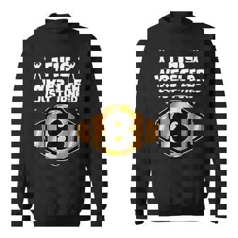 8Th Wrestling Birthday This Wrestler Just Turned 8 Boys Sweatshirt | Seseable UK