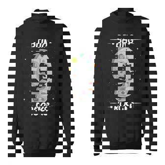 9 Year Old Rock Climbing 9th Birthday Adventures Climber Sweatshirt Unisex | Mazezy