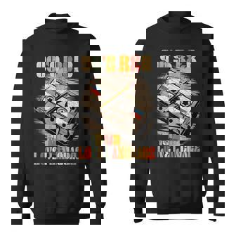 90's R&B Music My Love Language RnB Lover Sweatshirt Unisex | Mazezy