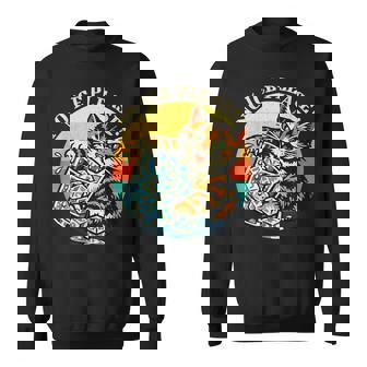 Abolish Ice Cat Anti-Ice Retro Sweatshirt | Seseable UK