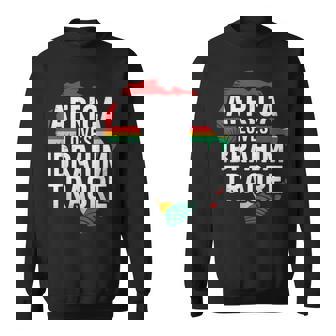 Africa Loves Traore Burkina Faso- Ibrahim Traoré Sweatshirt - Monsterry
