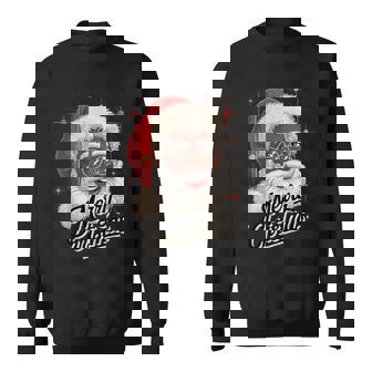 African American Santa Christmas Black Xmas Sweatshirt | Seseable UK