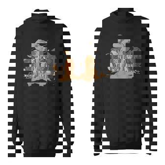 African Big Five African Animal Safari Animals Safari Sweatshirt Unisex | Mazezy