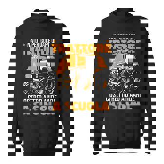 Agricoltore Trattore Nato Per Guidare Un Trattore Felpa - Novitaregali