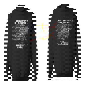 Aircraft Carrier USS Intrepid CV-11 CVA-11 CVS-11 Veterans Sweatshirt Unisex | Mazezy