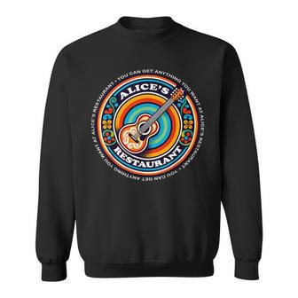 Alice's Restaurant Folk Music Vintage Sweatshirt - Seseable