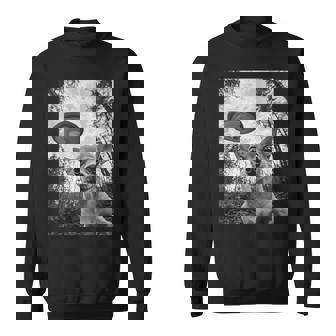 Alien Ufo Meme Chihuahua エイリアン Ufo ミーム チワワ スウェットシャツ - Kawaiitshirt