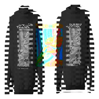 Always Late Written In French Pop Art Fauvism Tank Top Sweatshirt Unisex | Mazezy