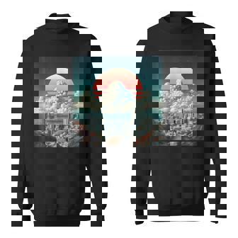 Ambient Cloud Lofi Sweatshirt Unisex | Mazezy