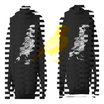 American Goldfinch Bird In The Pocket Cute Nature Sweatshirt - Monsterry