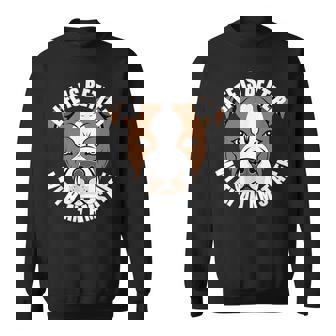 Americantaffordshire Terrier Das Leben Ist Besser Mit Einem Amstaff Sweatshirt - Seseable