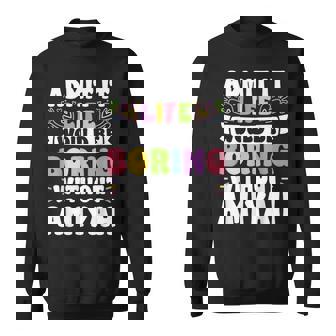 Amiyah Personalized Name Saying First Name Family Sweatshirt - Monsterry