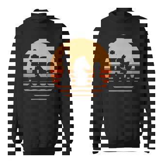 Amoureux Des Échecs Coucher Deoleil Roi Cavalier Et Pion Sweater e - Cadeauxyz