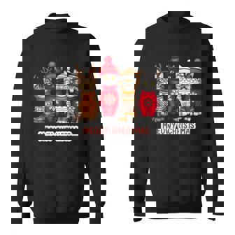 Amusant Pour Les Amoureux Des Chats De Noël Motifacances Pour Enfants Sweater e - Cadeauxyz