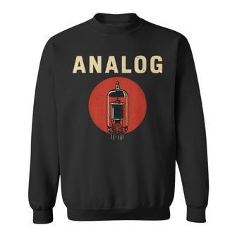 Analogeakuumröhreynth Retro Music Tech Musikliebhaber Sweatshirt - Geschenkecke