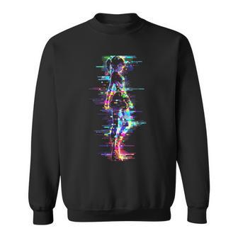 Anime-Manga-Grafik Buntes Kunstwerk Anime Sweatshirt - Geschenkecke