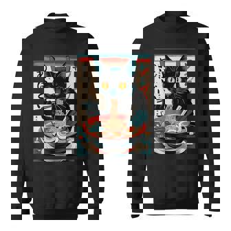 Anime Manga Kawaii Otaku Ramen Gato Divertido Regalo Camisa de entrenamiento - Regaloses
