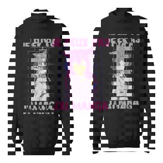 Anime Otaku Kawaii Je Peux Pas J'ai Manga Sweater e - Cadeauxyz