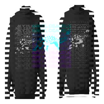 Ankylosaurus Dinosaur Retro Small Black Sweatshirt - Thegiftio