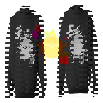 Anniversaire Fruits Orangeégétarien Anniversaire Sweater e - Cadeauxyz