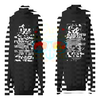 Anniversary Cruise Couples Matching Romantic Cruise Vacation Sweatshirt | Mazezy