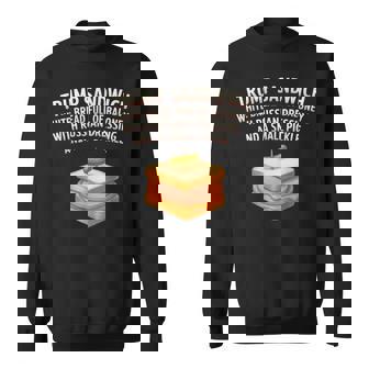 Anti Trump Sandwich Sign Donald Sweatshirt - Monsterry