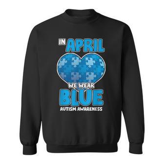 April Puzzle Cinta De Concienciaciónobre Autismo Apoyo Cardíaco Autista Camisa de entrenamiento - Regaloses