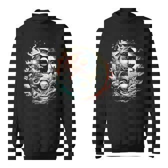 Armonia Energia Meditazione Yin Yang Tao Energia Felpa - Novitaregali