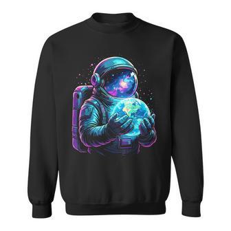 Astronaut Planets Science Space Sweatshirt - Thegiftio UK
