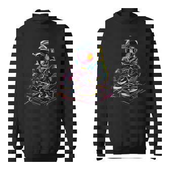 Astronauta Dj Astronauta Dj En El Espacio Camisa de entrenamiento - Regaloses