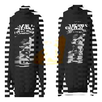 Theatre Nerd Ninja Stage Crew Musical Theater Tech Fun Sweatshirt | Seseable UK