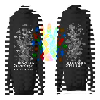 Autism Awareness Autism Support Squad Sweatshirt - Monsterry