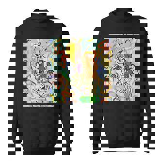 Avant Garde Aesthetic Skeleton Sweatshirt Unisex | Mazezy