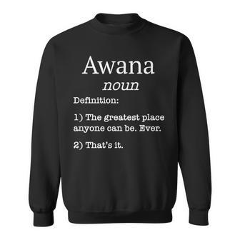 Awana Souvenirs Awana Beach Resort Fake Definition Sweatshirt - Thegiftio UK
