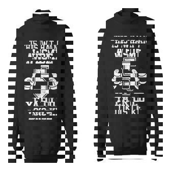 This Is What An Awesome 5 Year Old Looks Like 5Th Birthday Sweatshirt - Thegiftio