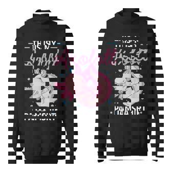 This Is My Axolotl Pajama Axolotl Pajamas Sweatshirt | Mazezy