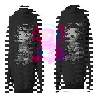 Axolotlideojuegos Divertidos Juegos Jugador Axolotl Camisa de entrenamiento - Regaloses