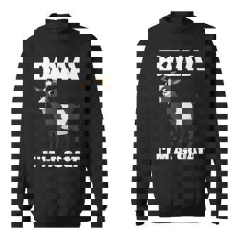 Baa I'm A Goat Costume Animal Halloween Goat Sweatshirt | Seseable FR